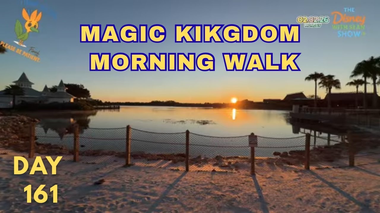 🔴 LIVE: Day 161 | BoardWalk Walk to Hollywood Studios & EPCOT | Calm Disney Morning