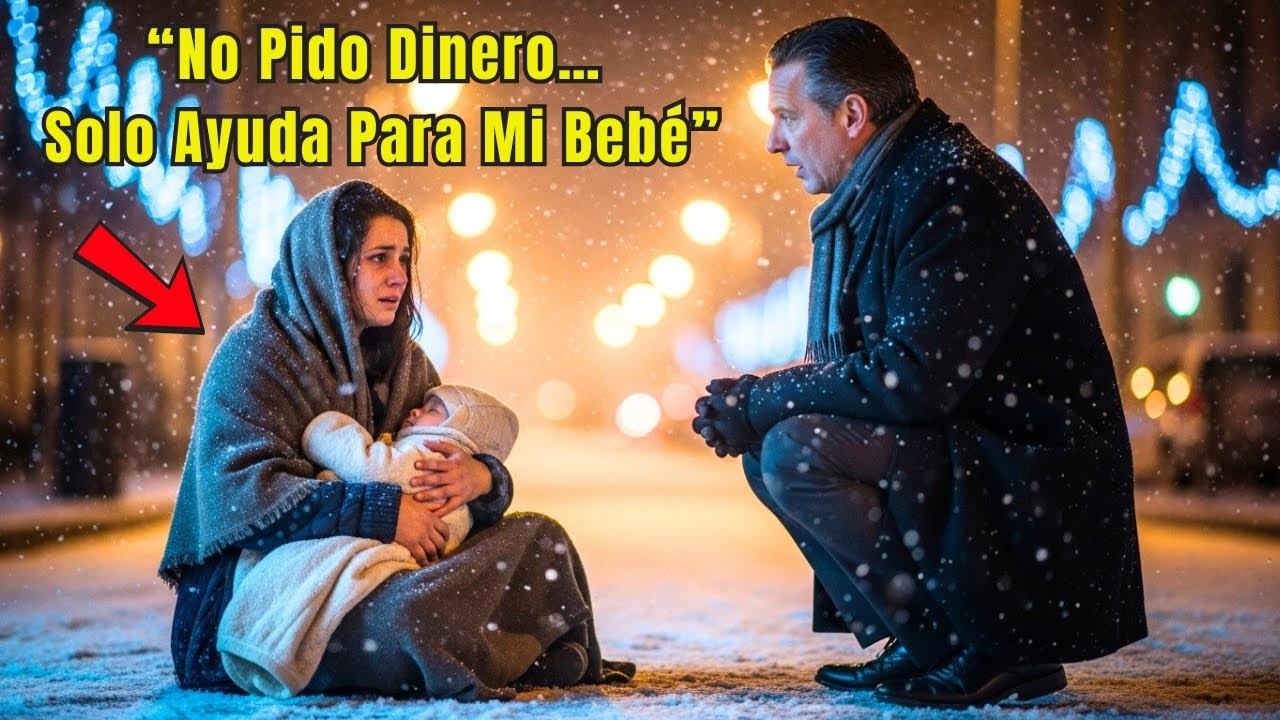 Una Madre Y Su Bebé Enfermo En La Calle… Lo Que Hizo El Millonario Cambió Todo