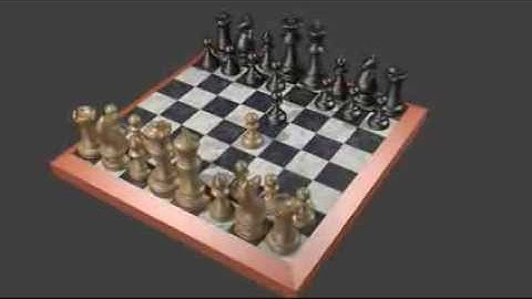 Blender Chess Game