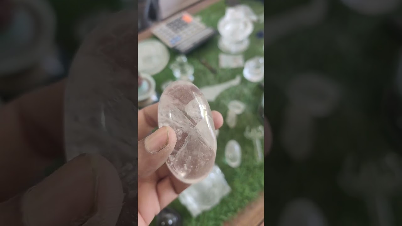 Crystal Sphatik Lingam | Available on IndiaMART