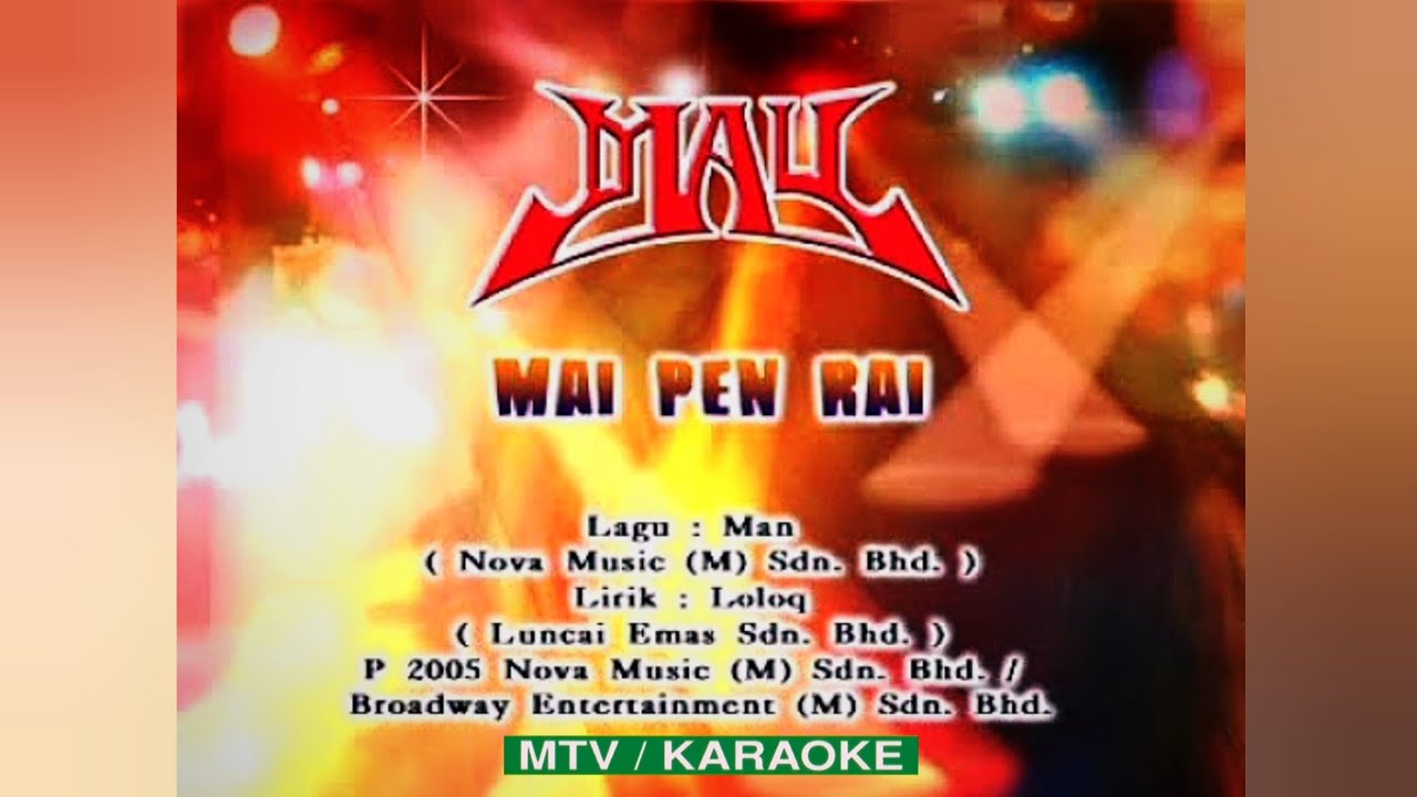 MAY - Mai Pen Rai | Live (Karaoke Version)