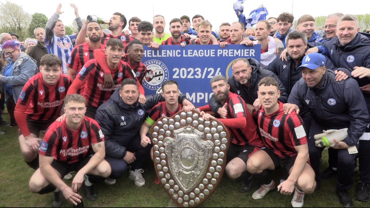 Hellenic Premier League Champions 2023-24  Worcester City FC
