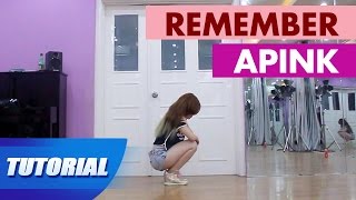 Tutorial Mirror | Dạy nhảy Apink - Remember | Panoma Dance Crew