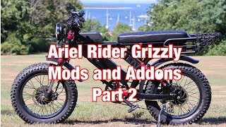 Ariel Rider Grizzly Tires, Headlight and Rear Rack. Mods and Addons - Part 2