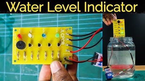 How To Make a Water Level Indicator - টাংকিতে পানি কতটুকু আছে বোঝা যাবে এইটা দিয়ে