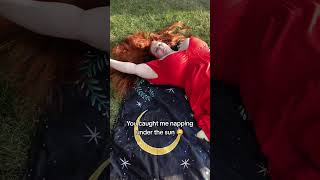 You caught me napping under the sun 🌞