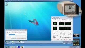 Energy consumption and CPU utilisation: Windows 7 Ultimate Virtual Machine (3 of 6)