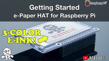 Getting Started | e-Paper/e-Ink HAT for Raspberry Pi | DIS-00006