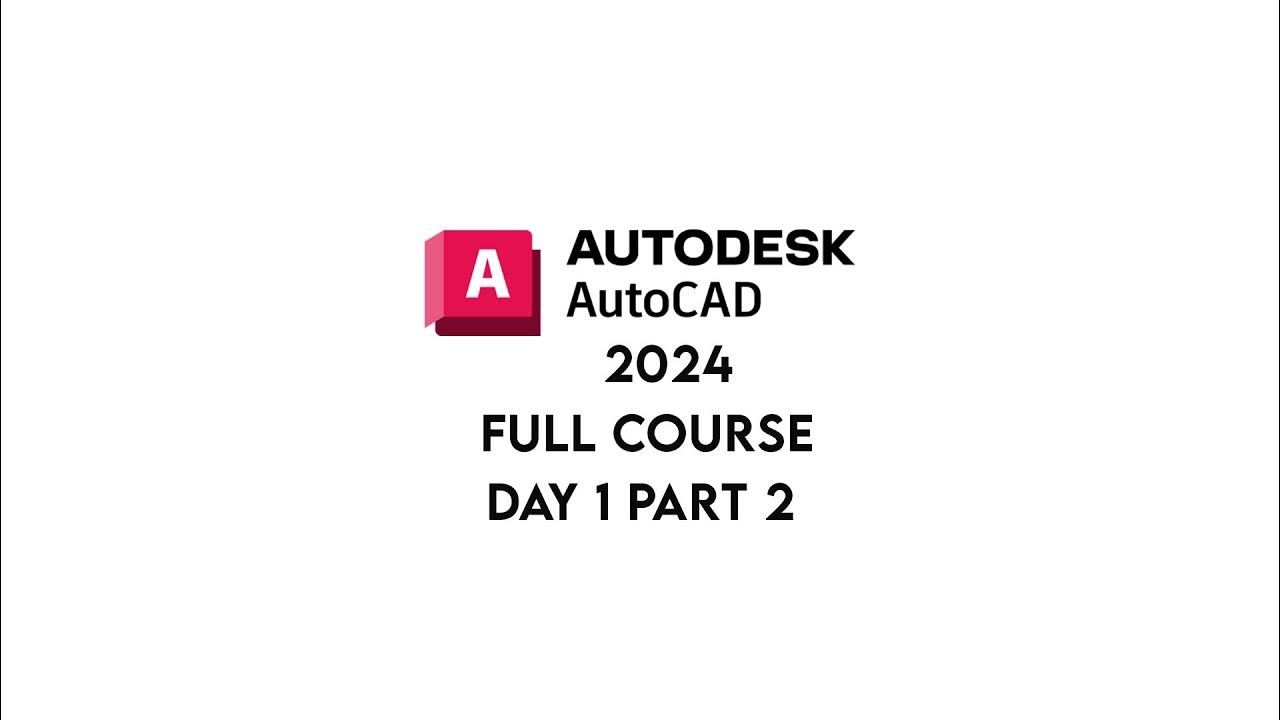 Autocad 2024 Full Course Engineering Designs Tamil Day 1 Part 2