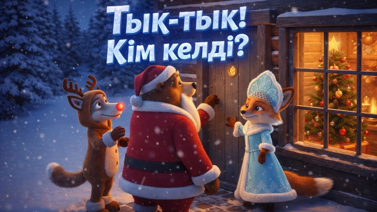 ТЫҚ-ТЫҚ! КІМ КЕЛДІ? Қоян мен мерекелік достар