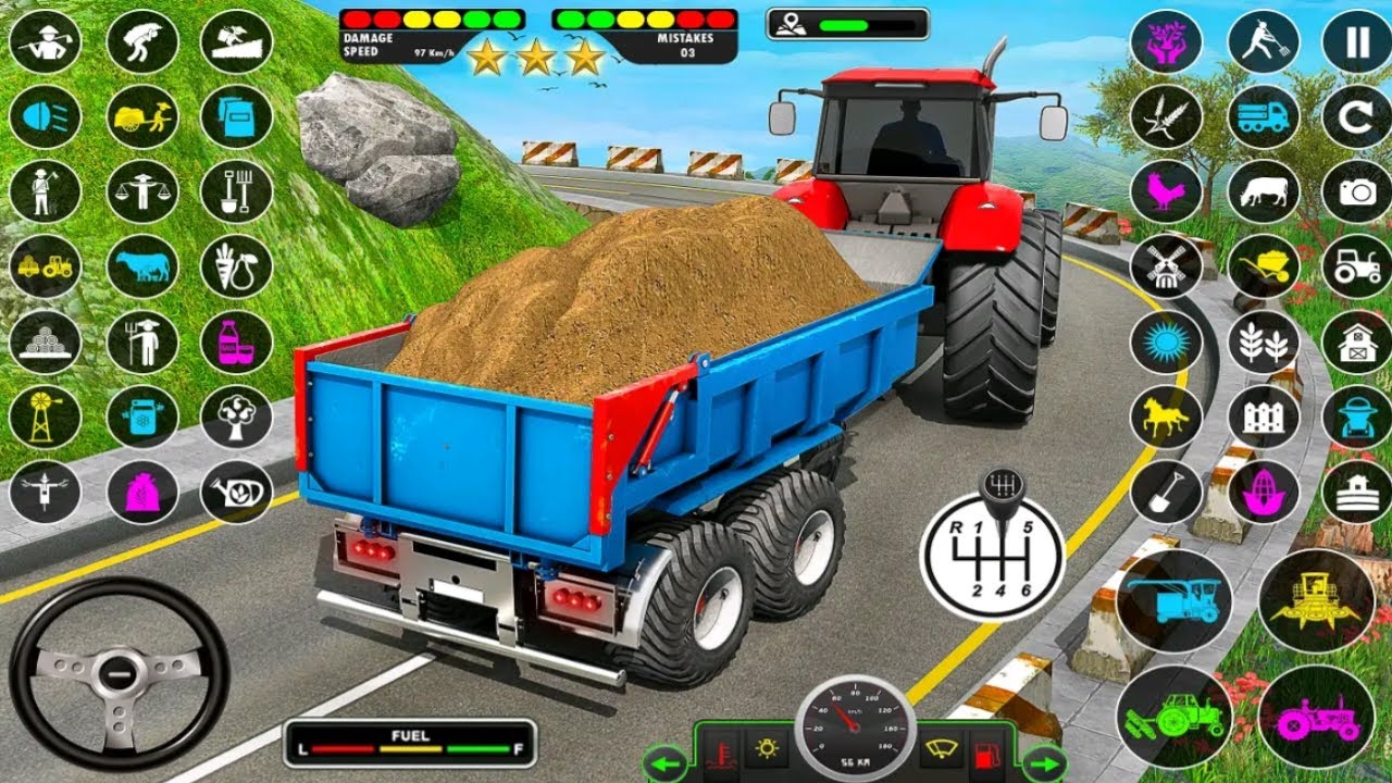 Best Tractor Games For Android In Telugu Driving Simulator YouTube