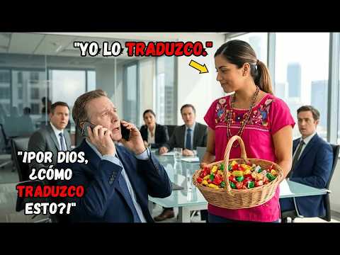 ＂¡LÁRGATE CON TUS DULCES!＂ — En 3 minutos ella salvó un contrato de 47 millones
