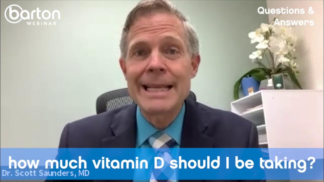 How much vitamin D should I be taking? YouTube