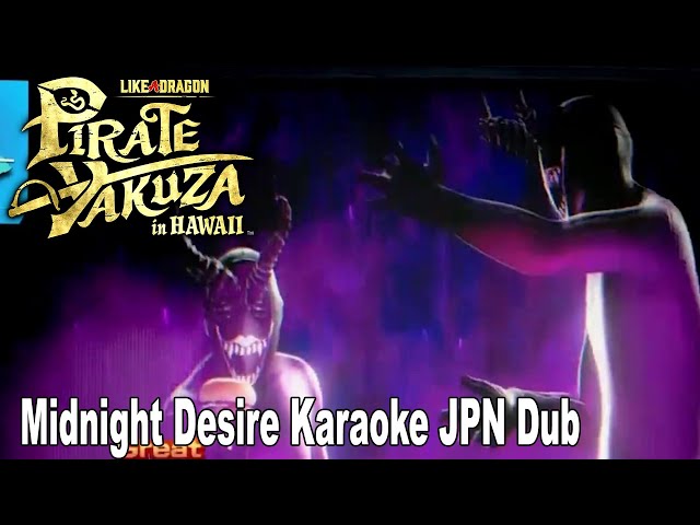 Like a Dragon Pirate Yakuza in Hawaii Midnight Desire Karaoke