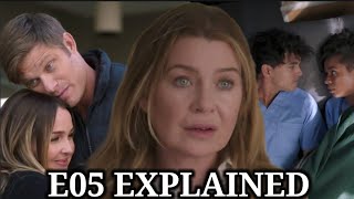 GREYS ANATOMY Season 20 Episode 5 Recap | Ending Explained