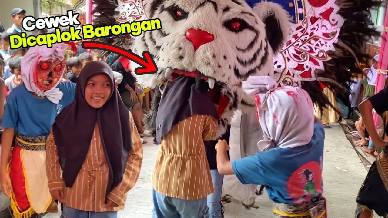 Cewek POLOS Dimakan Barongan Galak Mahadewa BKJ Di Desa Manyar Donorojo Demak