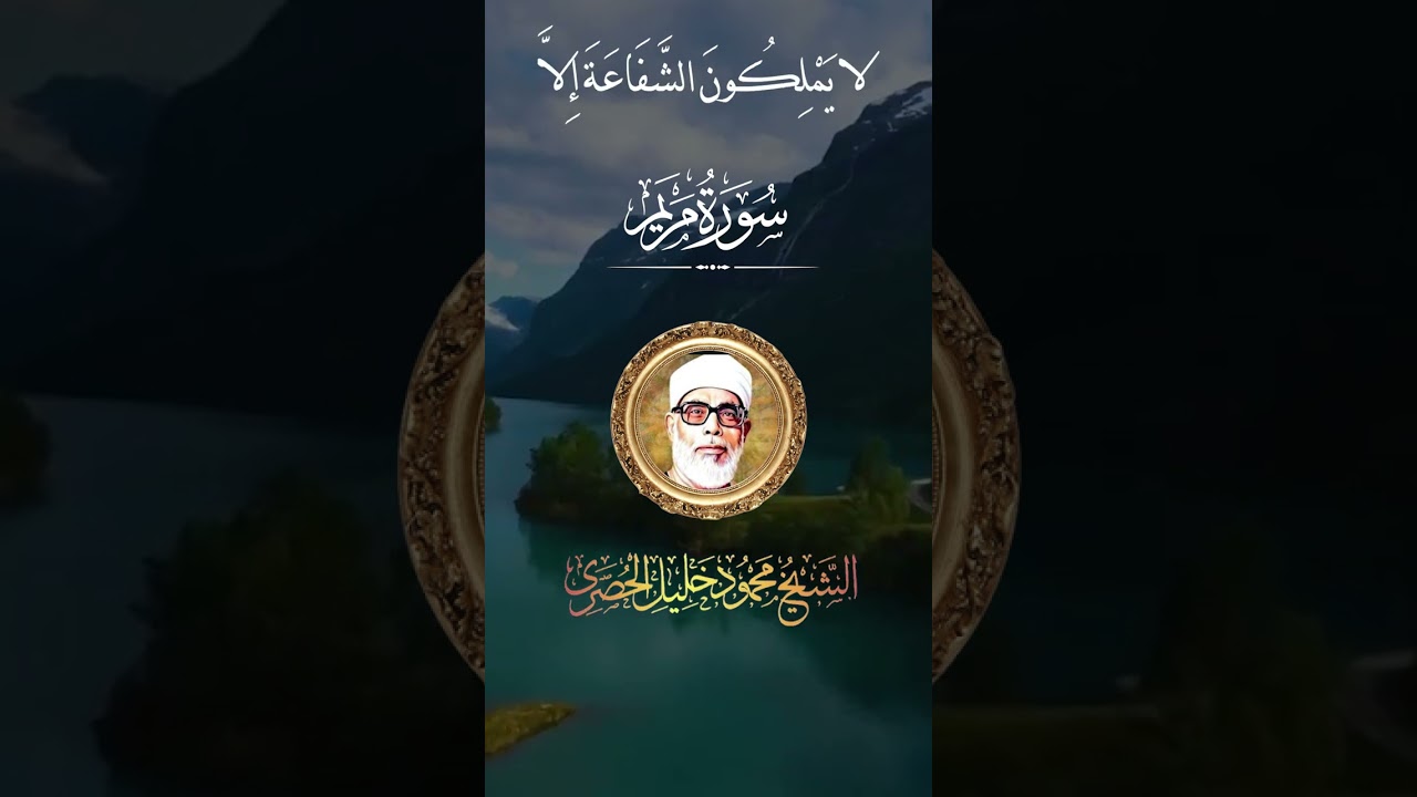 ( لَّا يَمْلِكُونَ الشَّفَاعَةَ إِلَّا مَنِ اتَّخَذَ عِندَ الرَّحْمَٰنِ عَهْدًا )