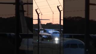 TAROM ATR 72-600, at dusk, taxi to 26R