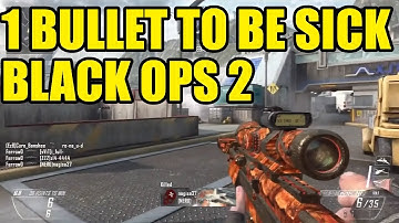 1 bullet to be sick #18 | Black ops 2 triple HS, quad, triple no scope, triple FFA ....