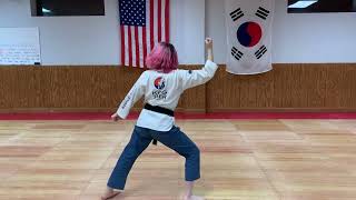 Taegeuk 8 (Pal) Jang Demonstration