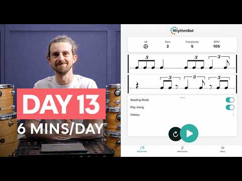 Day 13 - Summer Reading Challenge (Triplet Edition) - Learn to Sight-Read Rhythms in 6 Mins Per Day