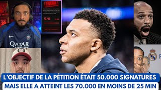 🚨🤯70 000 SIGNATURES EN 25 MINUTES:LES SUPPORTERS DU REAL EXIGENT LE DÉPART DE KYLIAN MBAPPÉ !