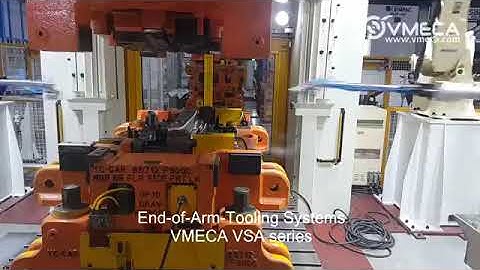 VMECA Swivel Arm ( VSA ) System - Pick & Place Of Stamped  Metal Part