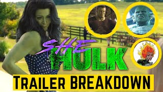 SHE-HULK TRAILER BREAKDOWN || Easter eggs and Reference Explained