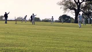 11-Year-Old Cricketer Takes 4 Wickets for 7 Runs in Under 16 Cricket Match.