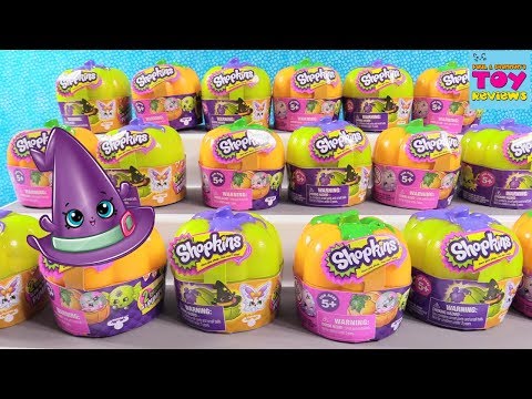 Shopkins Exclusive Glow In The Dark Surprise Pumpkins Season 1 2 Toy Review | PSToyReviews