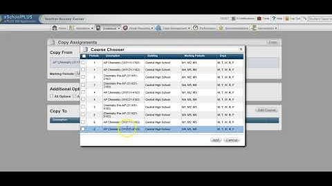 Copying Assignments and Categories in TAC