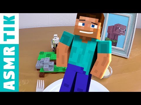 eating-steve-from-minecraft-asmr-tik-dinner!-eating-sounds!-no-talk-friendly-video!-part-1