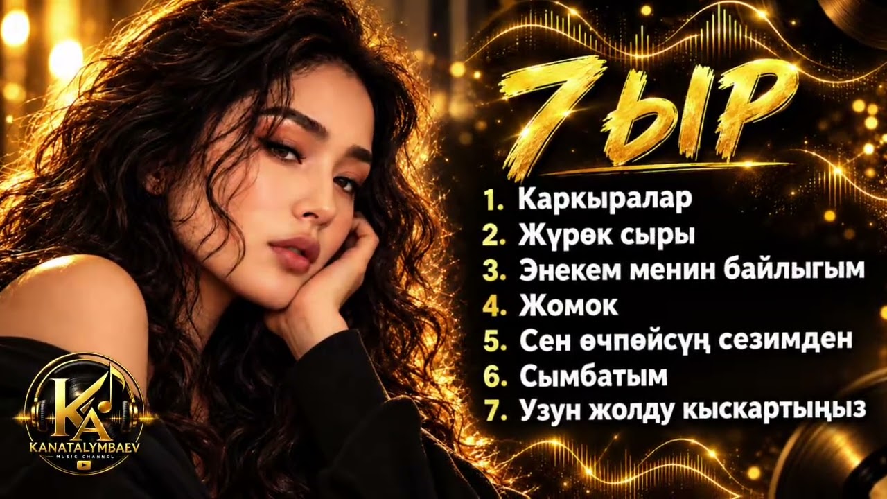 🎶 7 хит ыр бир видеодо! Жүрөккө жакын обондор ❤️ | Кыргызча ырлар