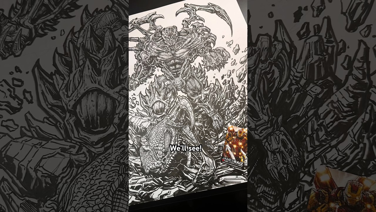 A Former Marvel Artist Day of Drawing! 