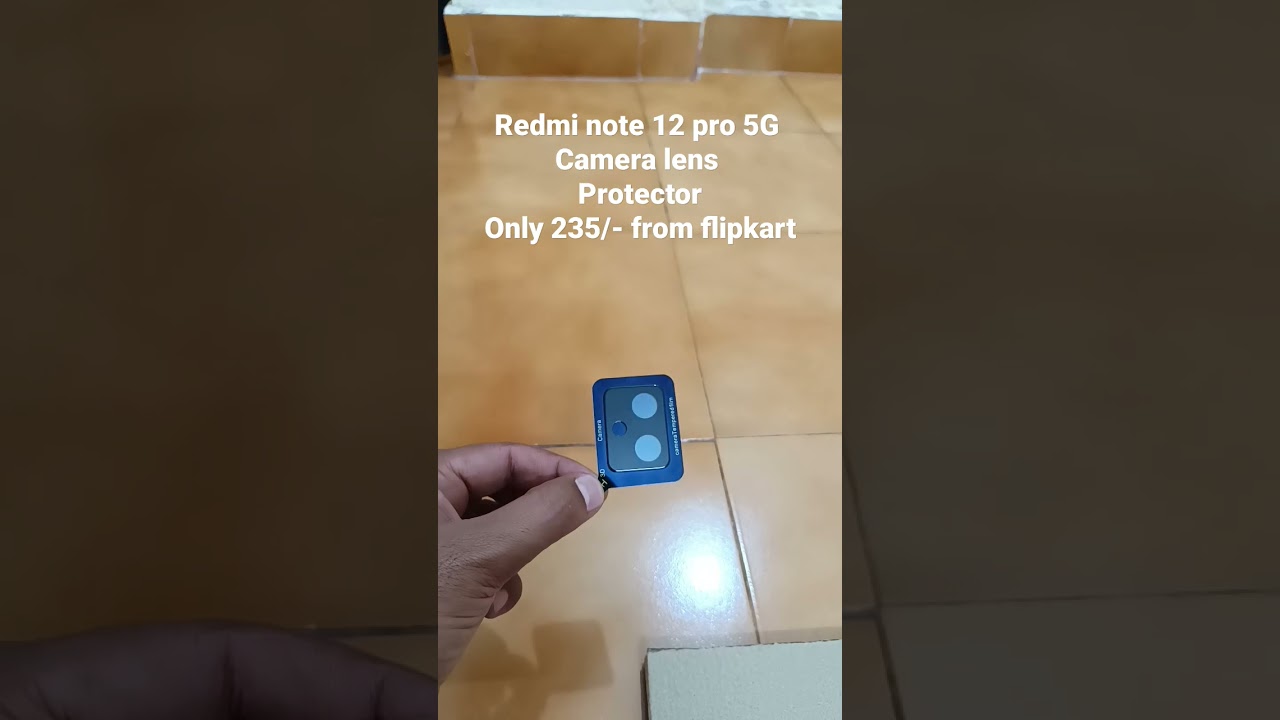 redmi note 12 pro 5G camera lens protector 