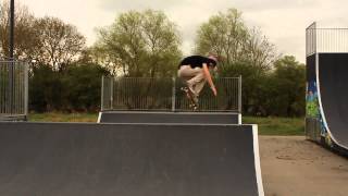 360 melon grab over spine