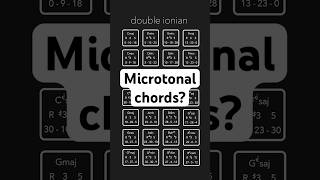 Thumbnail for The 28 base chords of double Ionian
