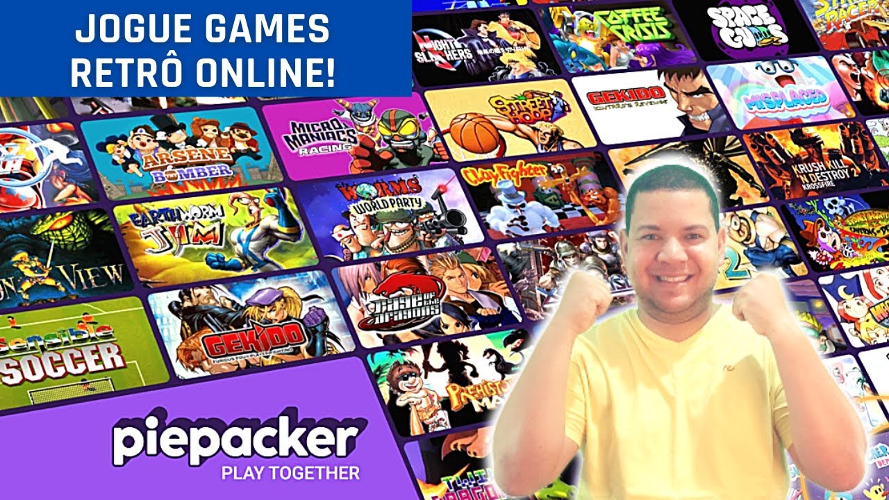 Piepacker: site que permite jogar games retrô no navegador chega