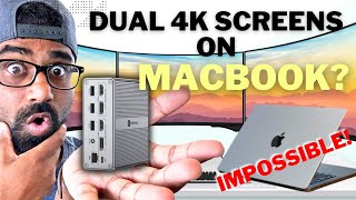macbook m1 & m2 multiple monitors with 4k & 8k support! [2023] new tobenone dock!