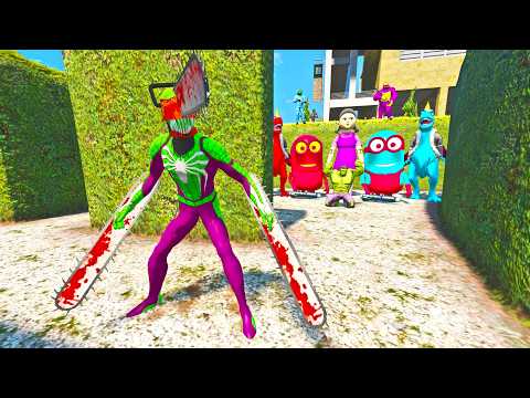 Spider-Man vs Minions in GTA 5 | Nonstop Extreme Ragdoll Fight Gameplay