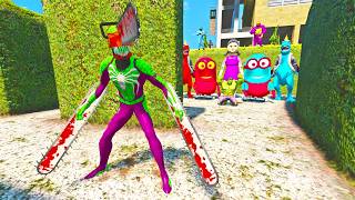 Spider-Man vs Minions in GTA 5 | Nonstop Extreme Ragdoll Fight Gameplay screenshot 5