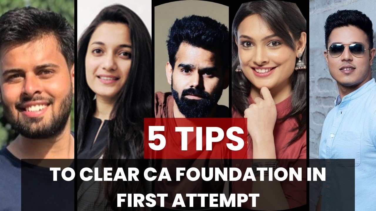 The GOLDEN TIPS FROM GREAT CA'S To Clear CA Foundation in FIRST ATTEMPT ...