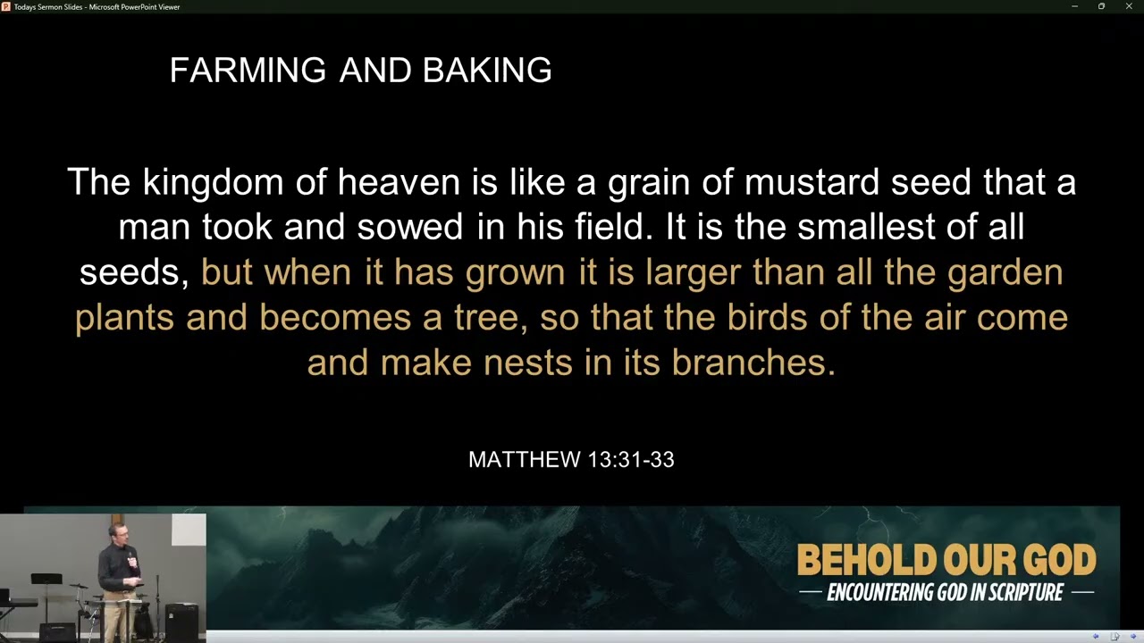 Behold our God Matthew 