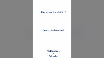 Android Studio | Android Interview Questions | Android |#Shorts