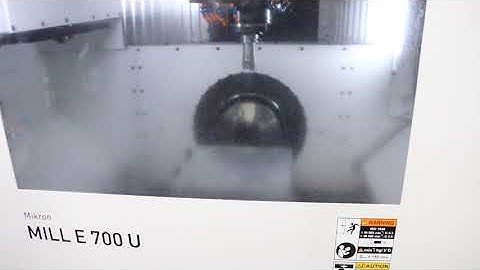 GF Mikron Mill E 700U 5-Axis VMC, New 2018