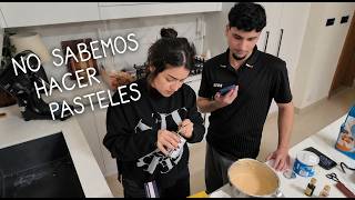 Intentando Hornear Un Pastel Con Mi Novio