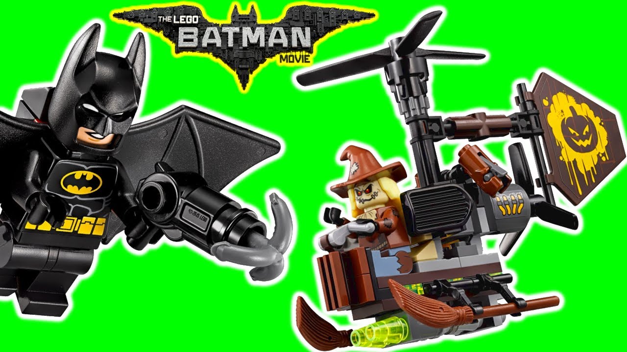 LEGO Batman Movie Scarecrow Fearful Face-Off 70913 Review ????