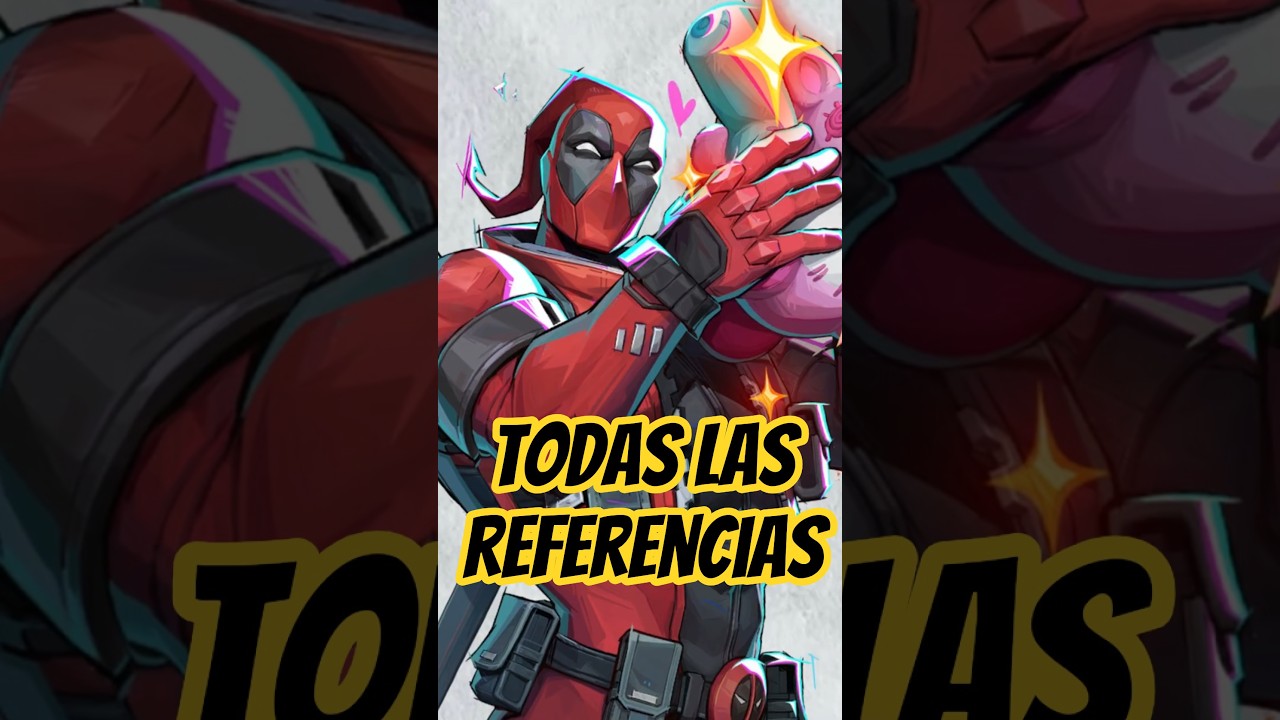 TODAS LAS REFERENCIAS DE DEADPOOL EN MARVEL RIVALS 