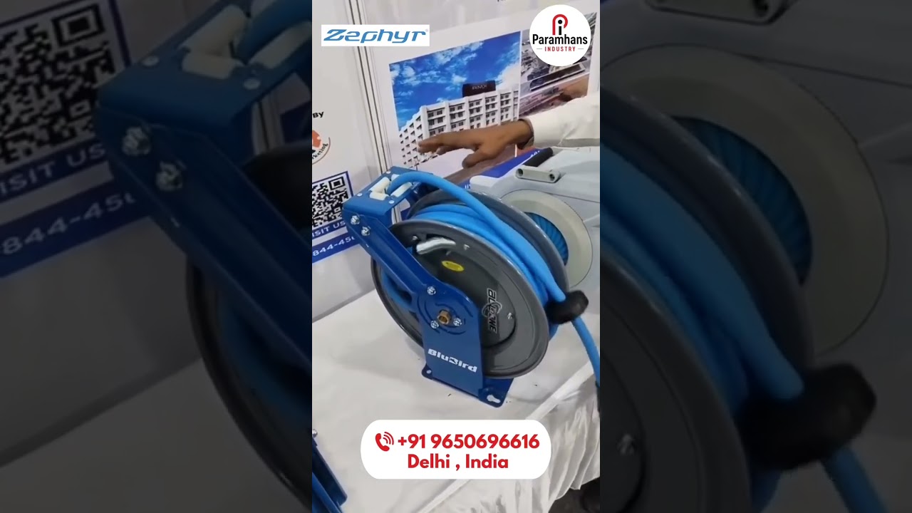 Auto Retractable Air Hose Reel | 📞 ‪+91 9650696616 | 