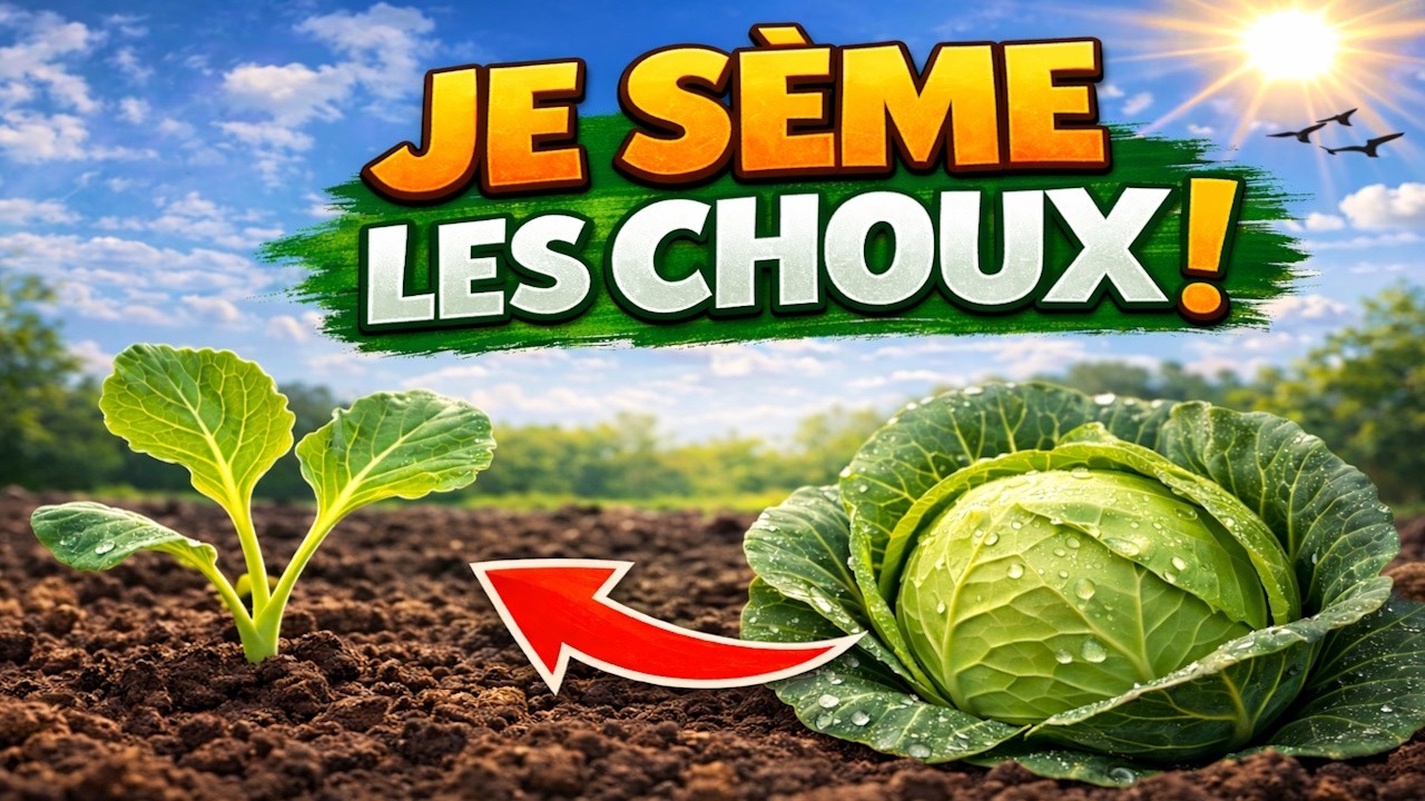 POTAGER 2026 Comment Semer les Choux Facilement (Ma Méthode Simple)